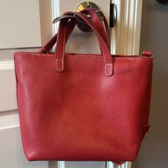 Portland Leather Mini Crossbody - Picture 2 of 4